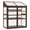 Brown, variant on MCombo Cold Frame Large Wooden Greenhouse Cabinet Garden with Adjustable Shelves for Outdoor Indoor Use, 1344