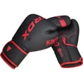 thumbnail image 5 of RDX Boxing Gloves for Men & Women | Pro Training Sparring Gloves, Maya Hide Leather Muay Thai | MMA Kickboxing, Unisex Punching Gloves with Thick Padding for Boxing 8 10 12 14 16 18 Oz, 5 of 5