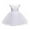 White, variant on Gunia Dresses For Baby Girls Mesh Stylish Princess White Cotton 3-4 Years