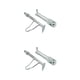 thumbnail image 1 of Pata de cabra Universal Kenally para motocicleta aleación de aluminio soporte lateral ajustable Type3 NO3, 1 of 6
