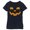 Navy Blue, variant on Girl's CHIN UP Halloween Jack o' Lantern Face Graphic Tee Purple Berry Small