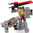 thumbnail image 4 of BPF 5 en 1, juguetes de transFormación geniales, Figuras de acción de coche Robot de dinosaurio de Anime, modelo de vehículo de ingeniería destructor, regalo para niños, 4 of 4