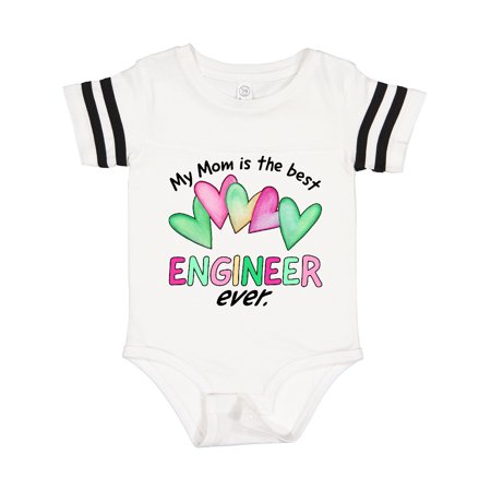 

Inktastic My Mom is the Best Engineer Ever Gift Baby Boy or Baby Girl Bodysuit