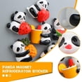 thumbnail image 3 of Panda Fruit Fridge Stickers - Easy to Use Magnet Decals, 3 of 9