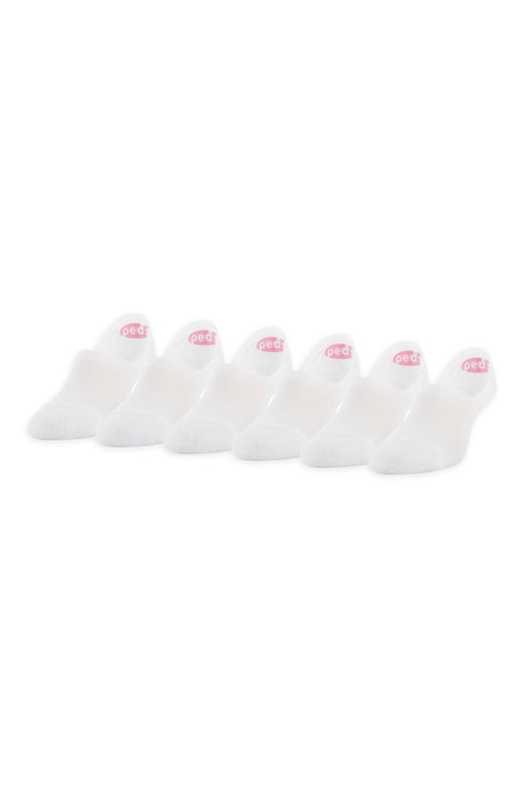 Women's High Cut Lightweight Liner Socks, 6 Pairs