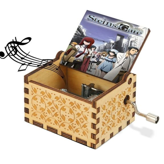 Steins;Gate Wooden Music Box.