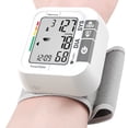 thumbnail image 4 of Wrist Blood Pressure Monitor for Home Use, Large LCD Display, 99 x 2 Sets Memory, 1 Carrying Case, 4 of 11