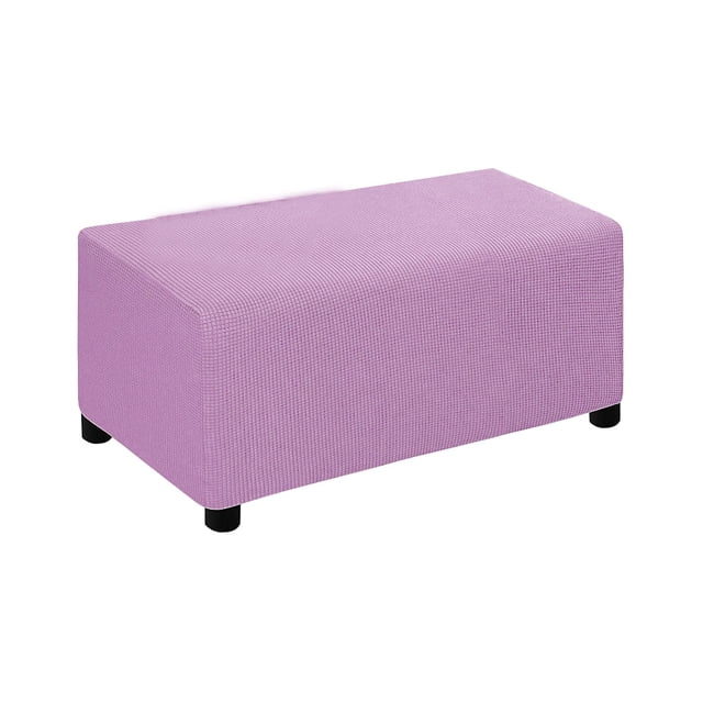 Funda para reposapiés elásticas antideslizantes Wosthever de poliéster morado pálido L