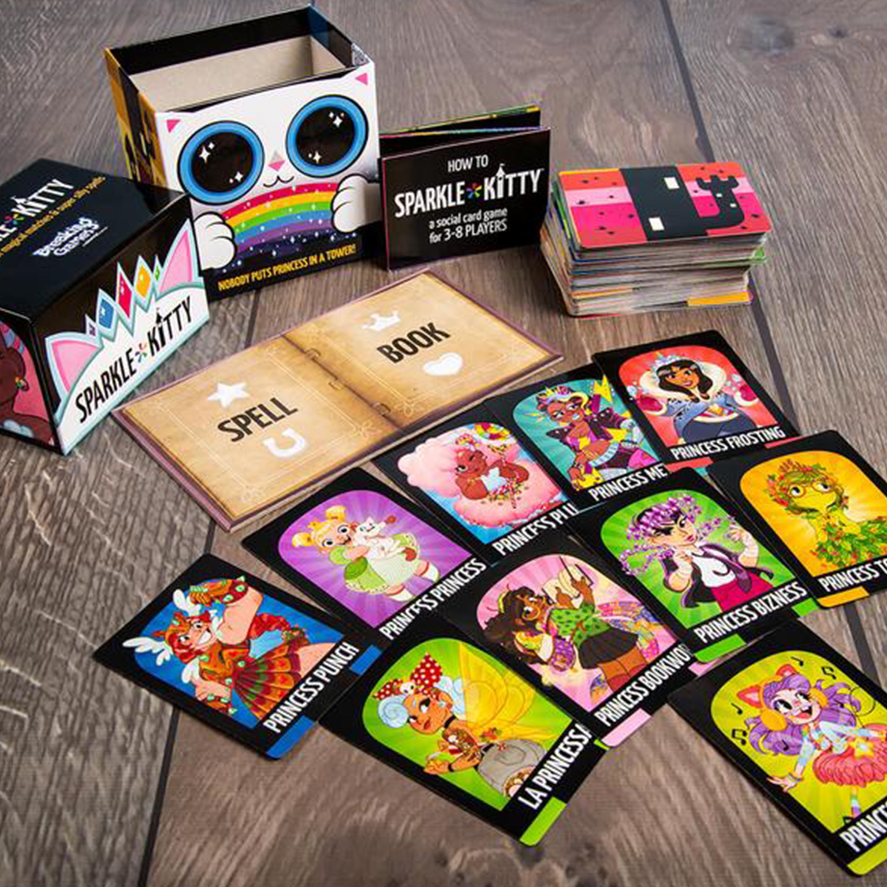 Breaking Games Sparkle Kitty The Magical Family Card Game - Walmart.com