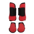 thumbnail image 4 of Bota De Pata De Caballo, Cómodo Juego De Botas Para Tendón De Caballo, Carcasa De PU, Fácil De Pegar, Evita Resbalones Para Caballos, 4 of 7