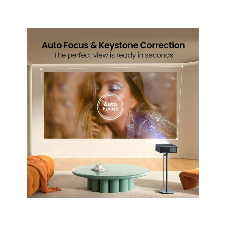 Yaber K2S Premier Home Theater Projector with Built-in TV Dongle