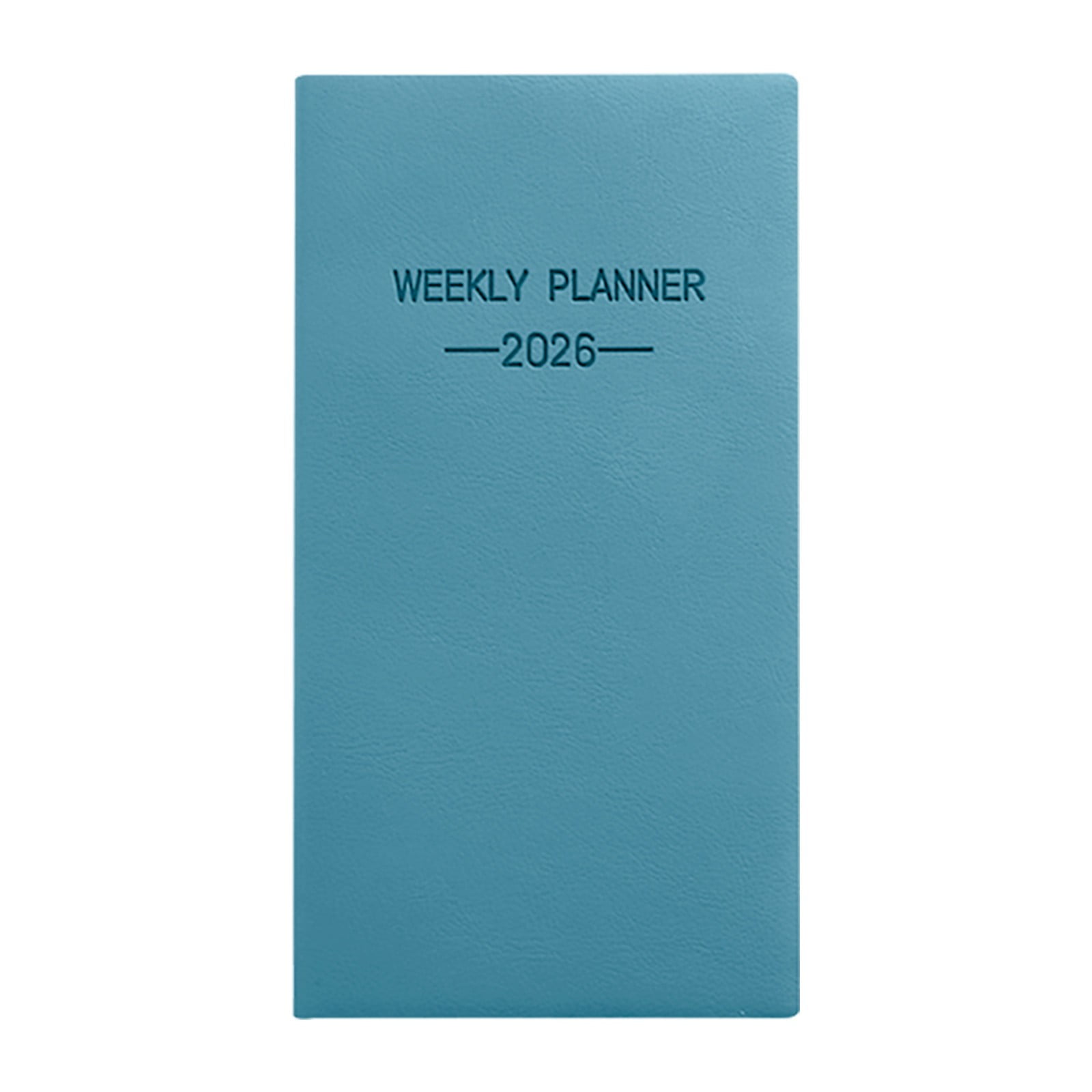 FXMLRLK 2026 Planner - 2026 Weekly Calendar Planner, January 2026 - December 2026, Portable Pocket Organizer Notebook(4 Pack,4 Colors)