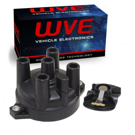 Wells WVE Distributor Cap & Rotor Kit compatible with Suzuki Sidekick 1.6L L4 1991-1995