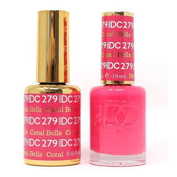 DND - Matching Color Soak Off Gel - DC Collection - DC279 CORAL BELLS