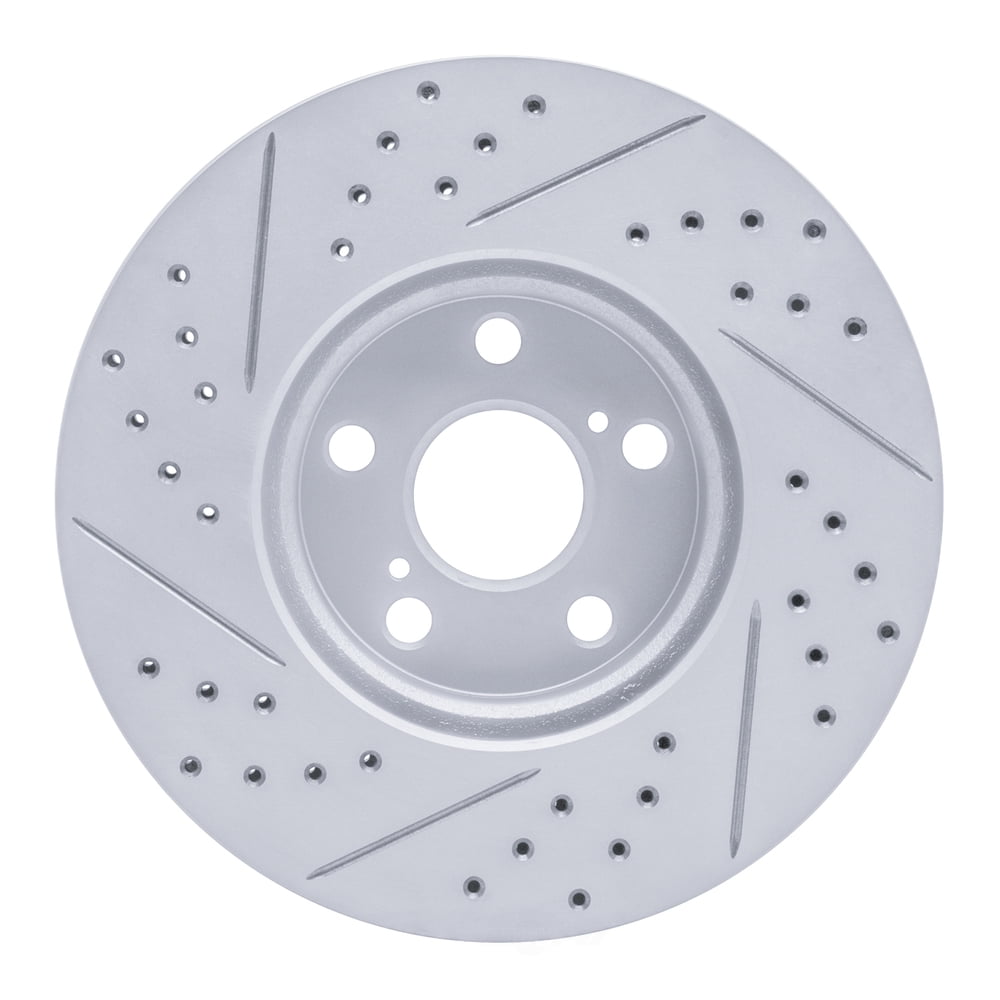Dynamic Friction Company 830-76081R DFC Geoperformance Rotor - Drilled and Slotted