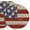 D, variant on Patriotic Red White and Blue Round Linen Placemats - 2026 USA 250th Anniversary Stars and Stripes Table Decor, 14-Inch Heat Resistant Natural Fiber Dining Mats for 4th of July BBQ & Picnic