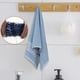 thumbnail image 5 of Toallas de baño Toalla suave con letras Toalla gruesa que absorbe el agua Absorción sin soltar cabello Toalla facial Toallita de ducha de terciopelo, 5 of 8