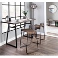 thumbnail image 3 of Dali Industrial Low Back Counter Stool by LumiSource, 3 of 9