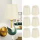 thumbnail image 4 of Pantalla De Lámpara De Tela De Diseño Moderno, Cubierta De Luz De Pared De 6 Piezas, Pantalla De Araña, Decoración De Aspecto Para Pantalla De Luz De Oficina En Casa Mgaxyff Wall Lamp Shade, 4 of 8