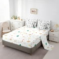 thumbnail image 5 of Manfei Xmas Tree 7-Piece Twin Bedding Sets for Teens Boys Girls,Merry Christmas Bedding Comforter Set,Happy New Year Breathable Sheet Sets,Ultra Soft Home Decor,Reversible, 5 of 8