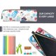 thumbnail image 5 of Fotbe Cute Shark Estuche para Lápices de Cuero con Estampado, Estuche con Cremallera Resistente, Organizador Compacto y Elegante para Papelería, 5 of 7