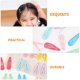 thumbnail image 3 of 50 pinzas para el pelo de metal para niñas, color caramelo, 3 of 8