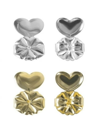 Love Lifters | Earring Backs for Droopy Ears | Earring Lifters | Ear  Support | 3-Pairs of Pierced Ear Lobe Back Lift | Sterling Silver, 18K Gold