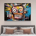 thumbnail image 4 of Colorful Graffiti Painting Abstract Art Style Framed Gallery Poster Decorative Painting Canvas Wall Art Living Room Posters Bedroom Painting,Frame-style,08x12inch(20x30cm), 4 of 8