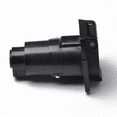 thumbnail image 3 of 7 Pin RV Blade Trailer Socket Trailer Wiring Harness Connector Heavy Duty 7 Way Vehicle Side Trailer Socket for Trailer, 3 of 7