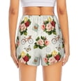 thumbnail image 4 of Fotbe Vintage Bike Flower Butterfly Womens High Waist Running Shorts Athletic Workout Quick Dry Shorts for Women with Pockets Gym Yoga Summer Shorts-XX-Large, 4 of 9