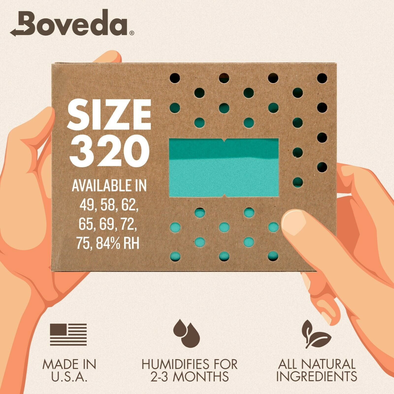 Boveda 72% Two-Way Humidity Control Packs for Woodwind Reeds – Size 8 – 2  Pack – Moisture Absorbers – Protects Against Drying & Spliting –
