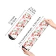 thumbnail image 2 of Bingfone Lilies Flowers Design Patterned Men's Women's Casual Cotton Socks, 2 of 5