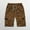 Brown, variant on FRSASU Men's Cargo Shorts Elastic Waistband Drawstring Summer Casual Cotton Big & Tall Relaxed Fit Work Shorts Dark Gray