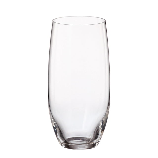 Juego De 6 Vasos De Vidrio Soplado 470 Ml. Bohemia Crystalite Mergus