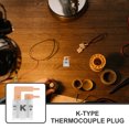 thumbnail image 4 of K-type Thermocouple Connector Adapter Cable Connector K Type Thermocouple Plug, 4 of 4
