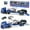 Police Cars, variant on Esaierr Kids Car Toys Baby Police Trucks Toy Playset Toddler Police Cars Toys Included Flatbed Trailer,Helicopter & Suv, Birthday Gift for Ages 3+