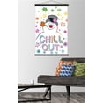 thumbnail image 2 of Frosty The Snowman - Chill Out Wall Poster with Magnetic Frame, 22.375" x 34", 2 of 5