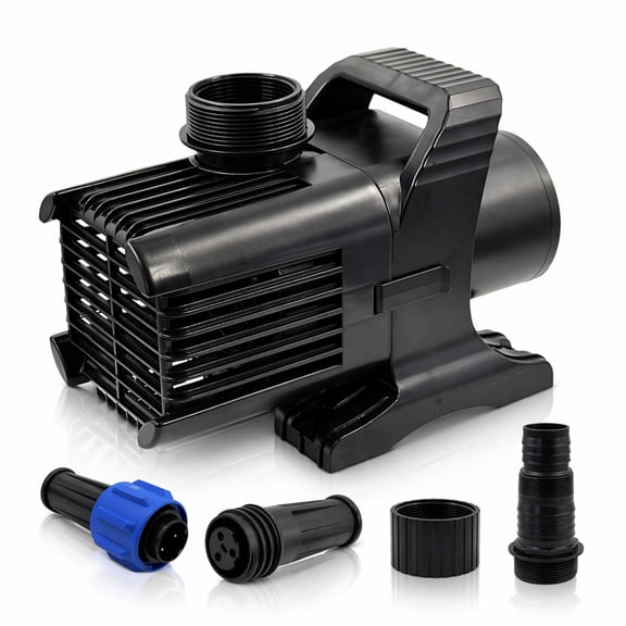 Half Off Ponds Aqua Pulse Submersible Pond Pump for Waterfalls, 14800 GPH, 1.75 HP, 100 ft Cord with Quick Disconnect