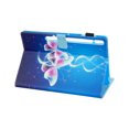 thumbnail image 6 of Cowithday Case for Samsung Galaxy Tab S8 2022 and Tab S7 2020 11" (SM-X700/X706/T870/T875/T876/T878) with Pencil Holder [Auto Wake/Sleep] Stand Magnetic Smart PU Leather Cover, Glitter Blue Butterfly, 6 of 9
