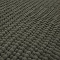 thumbnail image 2 of Mohawk Home Homespun Plush Fade/Stain Resistant Non-Slip Machine Washable Bath Rug, Cool Grey, 2' x 5', 2 of 6