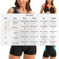 thumbnail image 3 of Guluxicc Women's Zipper Front Athletic Swimsuit Boyleg One Piece Slimming Bathing Suit Full Coverage Swimwear, 3 of 7