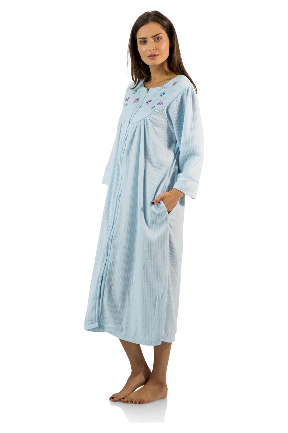 Long clearance duster robe