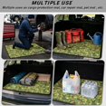 thumbnail image 3 of Jeiento Pine Bell Christmas Car Trunk Mat Size 29" x 39" All Weather Cargo Liner Non Slip Backing Stain Resistant Floor Protector for Sedan SUV Hatchback, 3 of 7