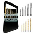 thumbnail image 1 of Cobalt drill bit sets, screw extractor, screw extractor and left-handed cobalt drill bits. Drill bit set, 1 of 5