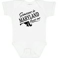 thumbnail image 3 of Inktastic Someone in Maryland Loves Me Boys or Girls Baby Bodysuit, 3 of 5