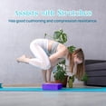 thumbnail image 6 of QUANFENG QF Yoga Blocks Set of 2 High-Density EVA Foam Blocks(4"x 6"x 9") for Yoga, Pilates, Meditation - Purple, 6 of 6
