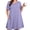 E1-Purple Gray, variant on SHOWMALL Nightgowns for Plus Women Soft Short Sleeve Pajama Dress with Pockets for Sleep NightPurple Red 3X