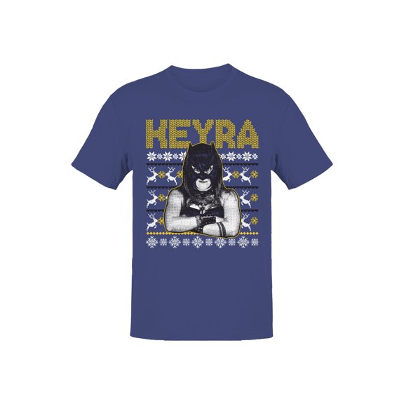 Officially Licensed Legends Of Lucha Libre Lucha Libre Holiday Sweater Design Men's T-shirt