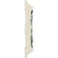 thumbnail image 3 of Ekena Millwork 4 1/4"H x 3/4"P x 94 1/2"L, (8 3/4" Repeat), Floral Chair Rail (8-Pack), 3 of 6