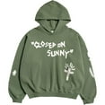 thumbnail image 2 of Closed On Sunny Hoodies for Women Long Sleeve Lightweight Letter Graphic Hooded Sweatshirt Pullover Tops, 2 of 4
